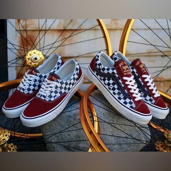 New limited edition Vans x Hot Rod LA collab 
The Hot Rod LA x OG Era LX